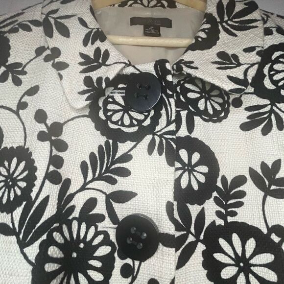 Style & Co. Petite 100% Cotton Button Front Jacket - Picture 4 of 13